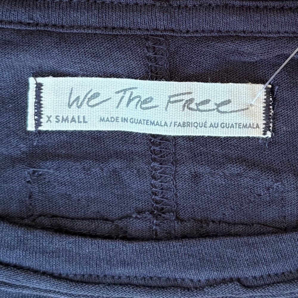 NWT - Free People We the Free Naomi Tee XS - Last One! - Picture 7 of 12